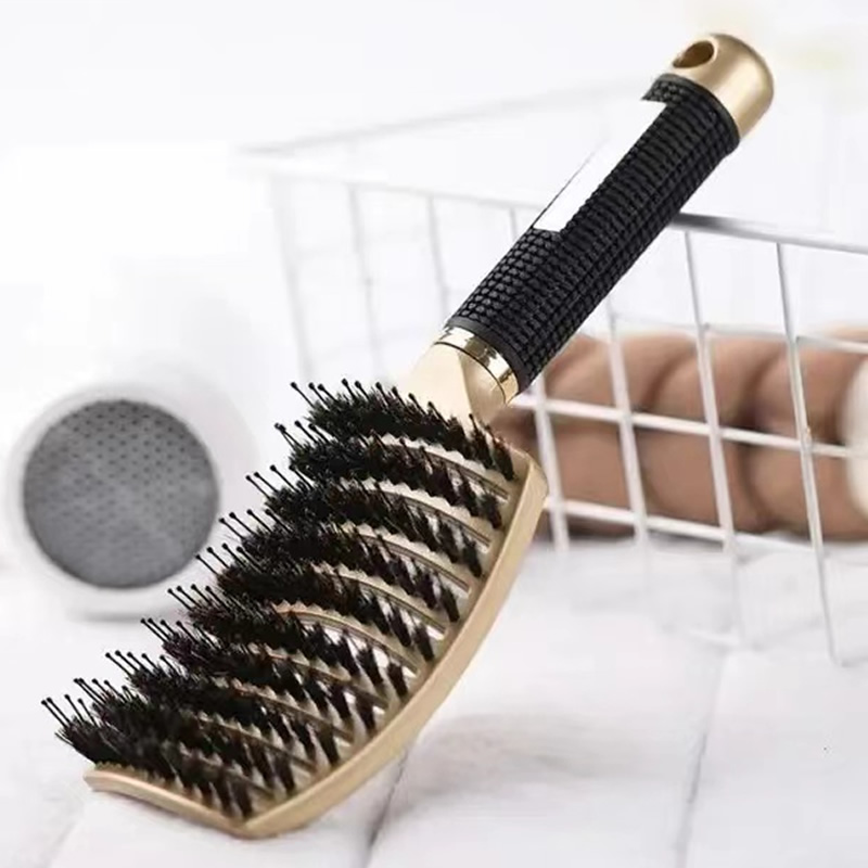 Massage Hair Comb Detangling Brush Professional Vented Curved