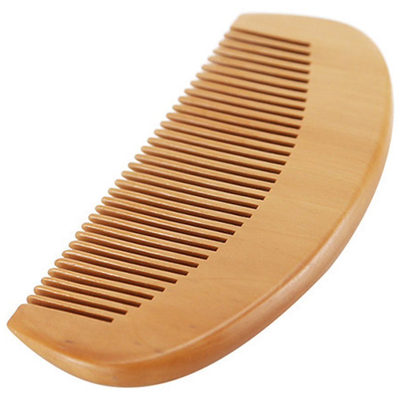 Daily use portable woold hair comb