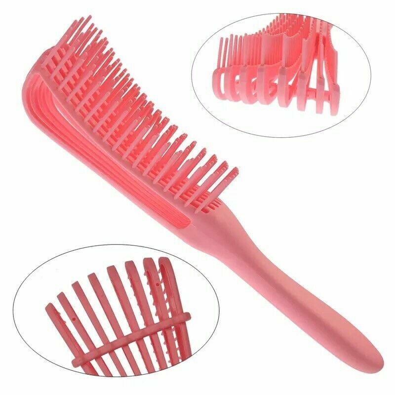 3 colors available etangling hair brush for straight curly natural processed wigs weave