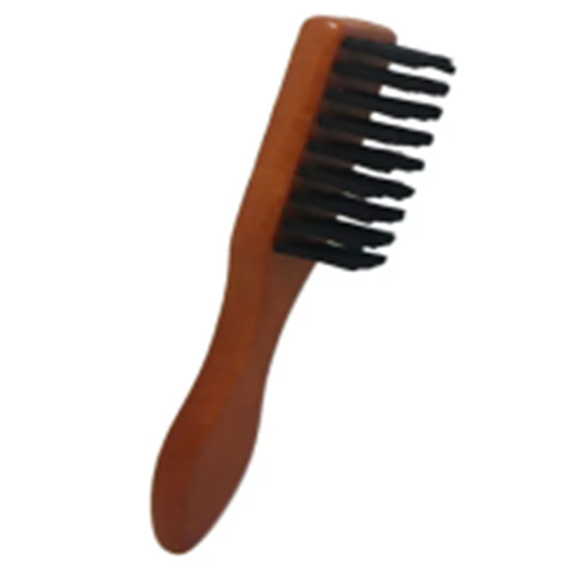 Wooden Handle Brush Hair Style Brush Barber Fade Brush Broken Hair Brush