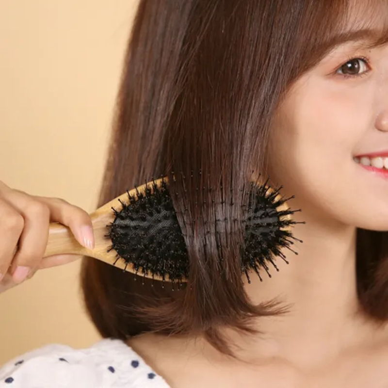 Hair Brush Boar Bristle Hair Brushes for Women men Kid