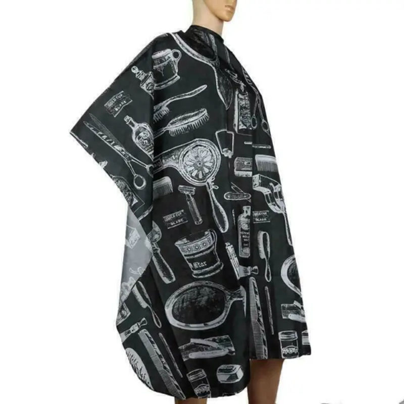 New Hair Cutting Cape Pro Salon Hairdresser Gown Barber Cloth Pattern Apron