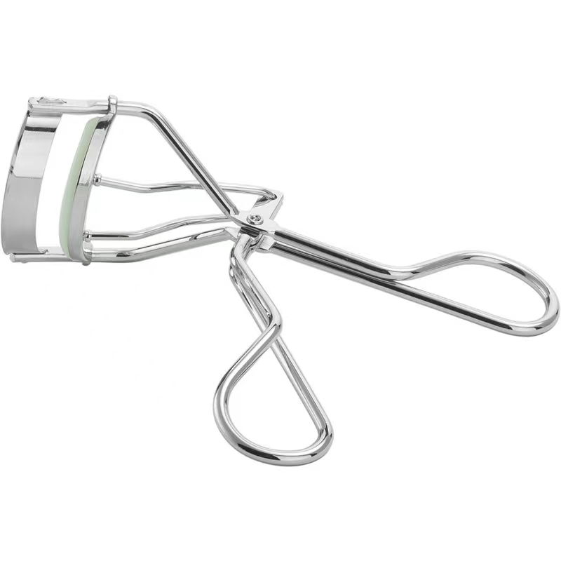 Stainless Steel Beauty Eyelash Curler with Refill Pads