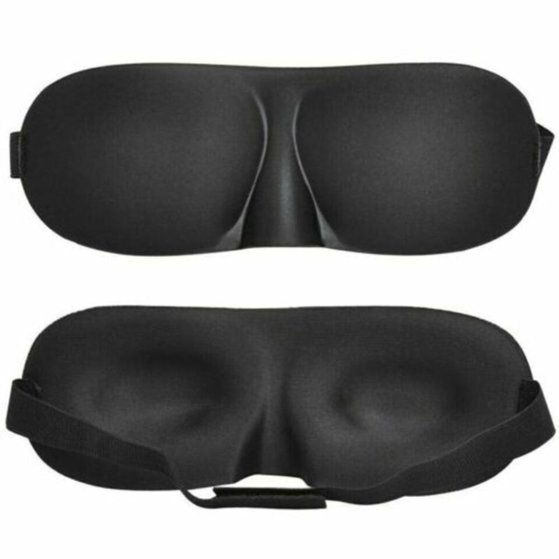 3D Eye Mask for Sleep and Travel Soft Padded Shade Cover Rest Relax Sleeping Blindfold