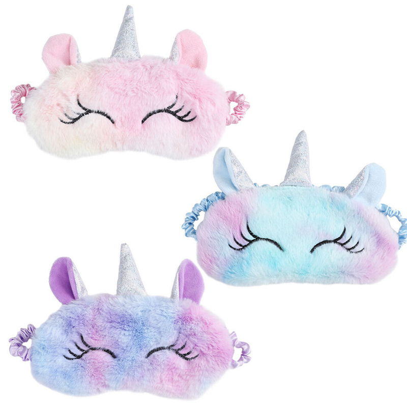 Unicorn Soft Sleeping Mask Eye mask  For Girls Women