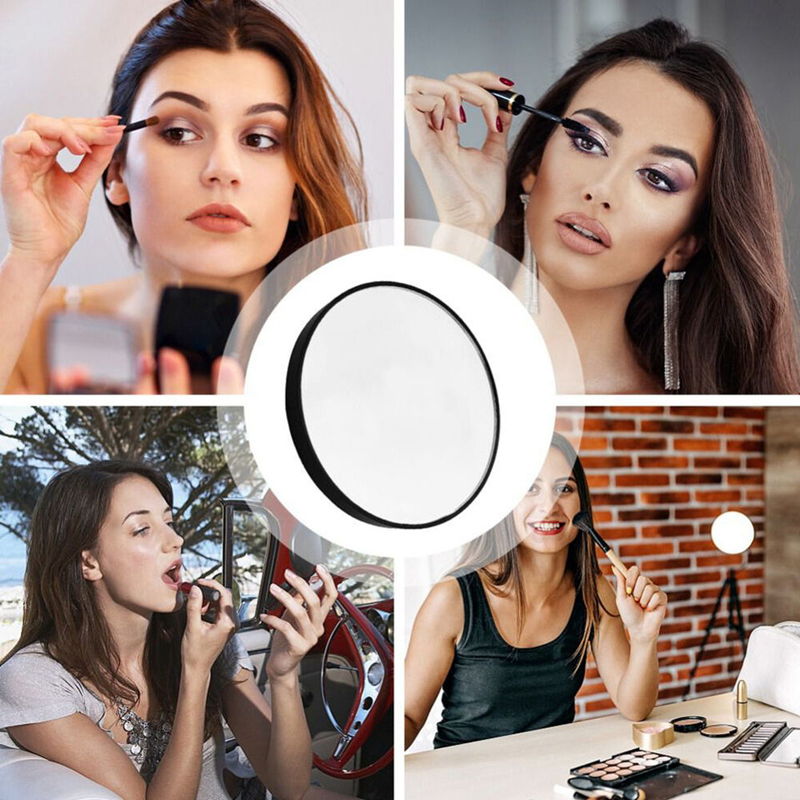 Magnifying Make Up Mirror 2/3/5/10x Round Large View Easy Suction Cup Mount US