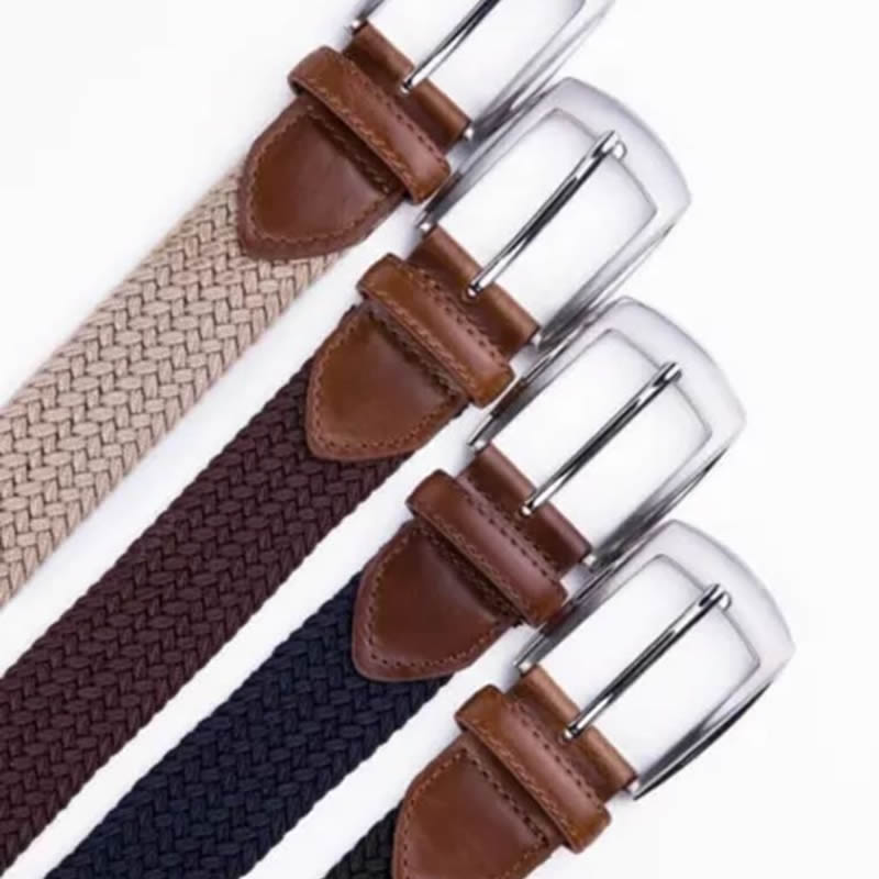 Enduring Stretch Woven Belt for Unisex Men/Women/Jun