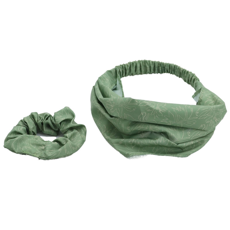 2024 Spring Summer Recycled Fabric Solid Hairband Women Girls Yoga Sports Wide headband hair Accessories