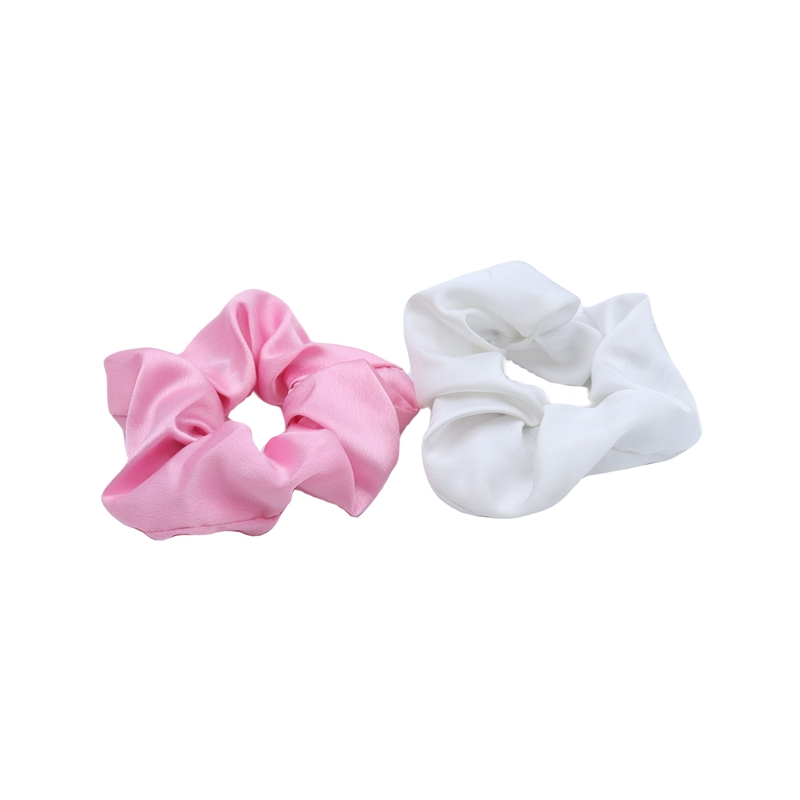 Set of 5 Scrunchies in Solid Color