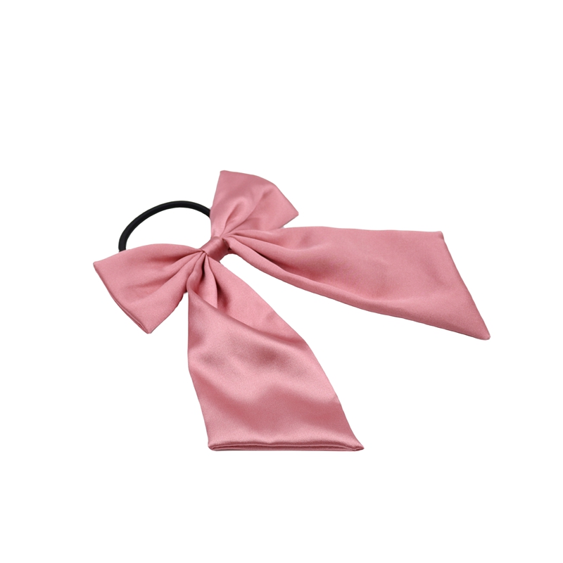 Bow-Knot Fashion Elastic Scrunchies Hair bands for Women Girls with Long Ribbon