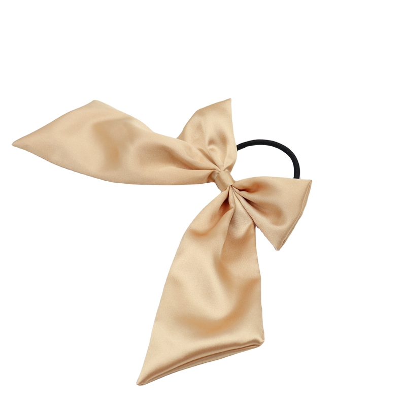 Bow-Knot Fashion Elastic Scrunchies Hair bands for Women Girls with Long Ribbon